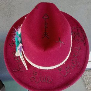 Custom Burned Fedora